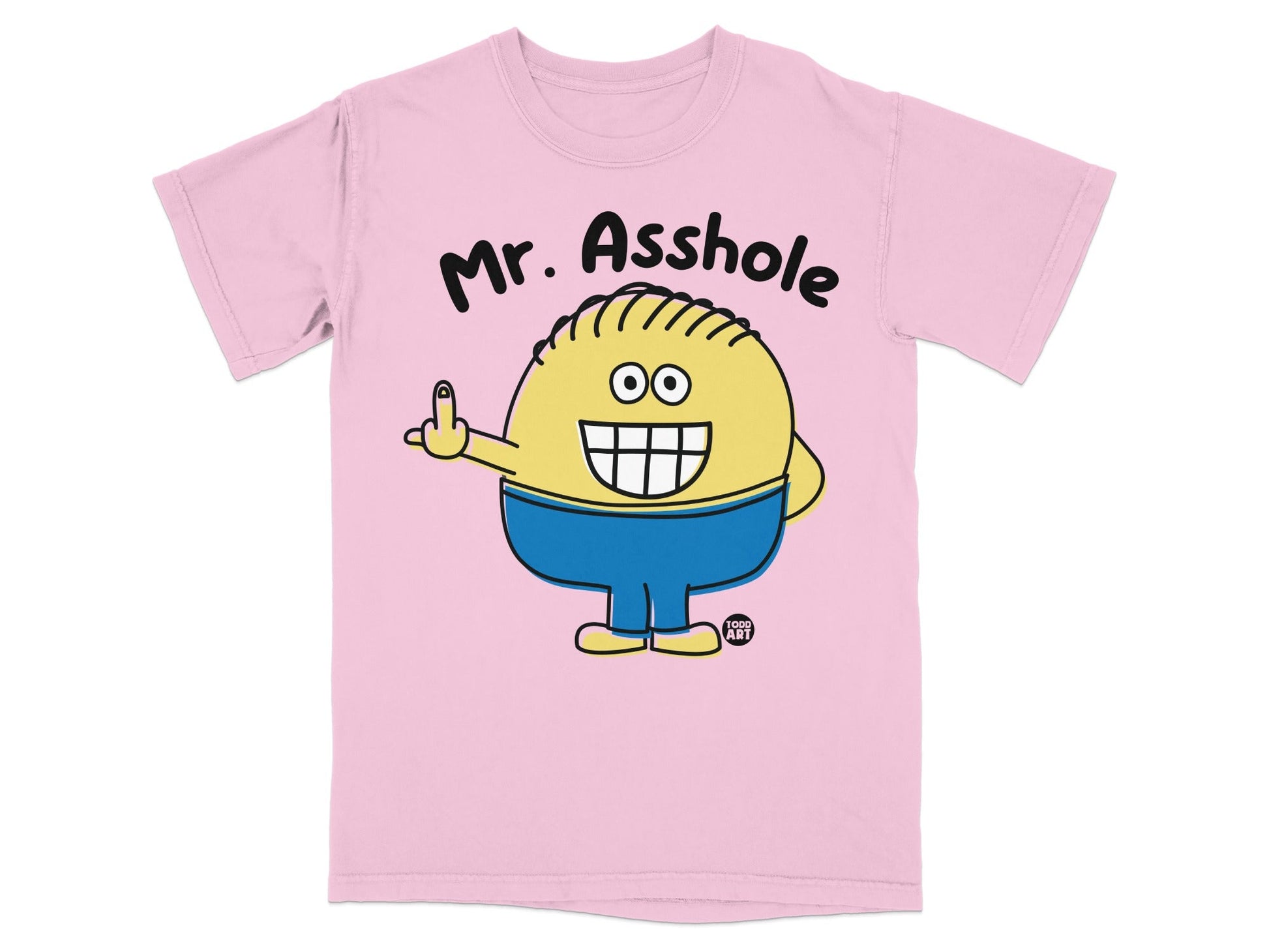 Mr. Asshole Funny Graphic T-Shirt Design Product