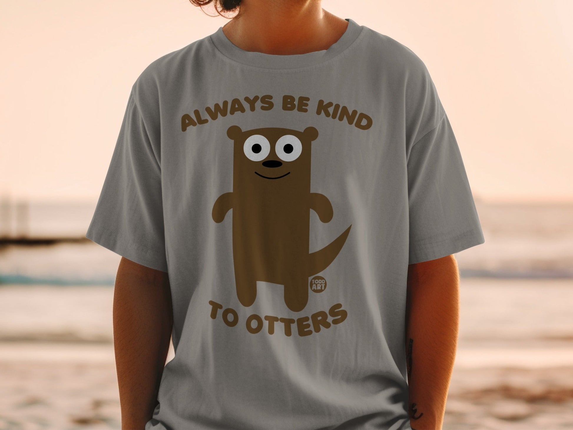 Always Be Kind to Otters Graphic T-Shirt