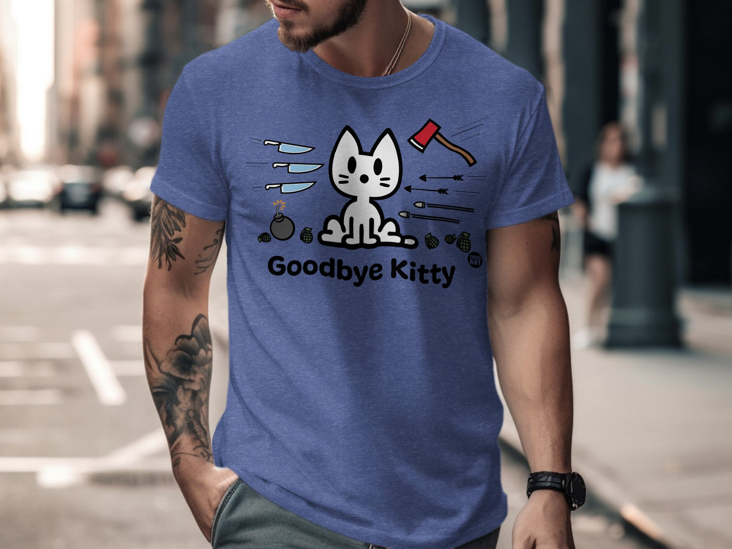 Goodbye Kitty Graphic T-Shirt for a Unique Look