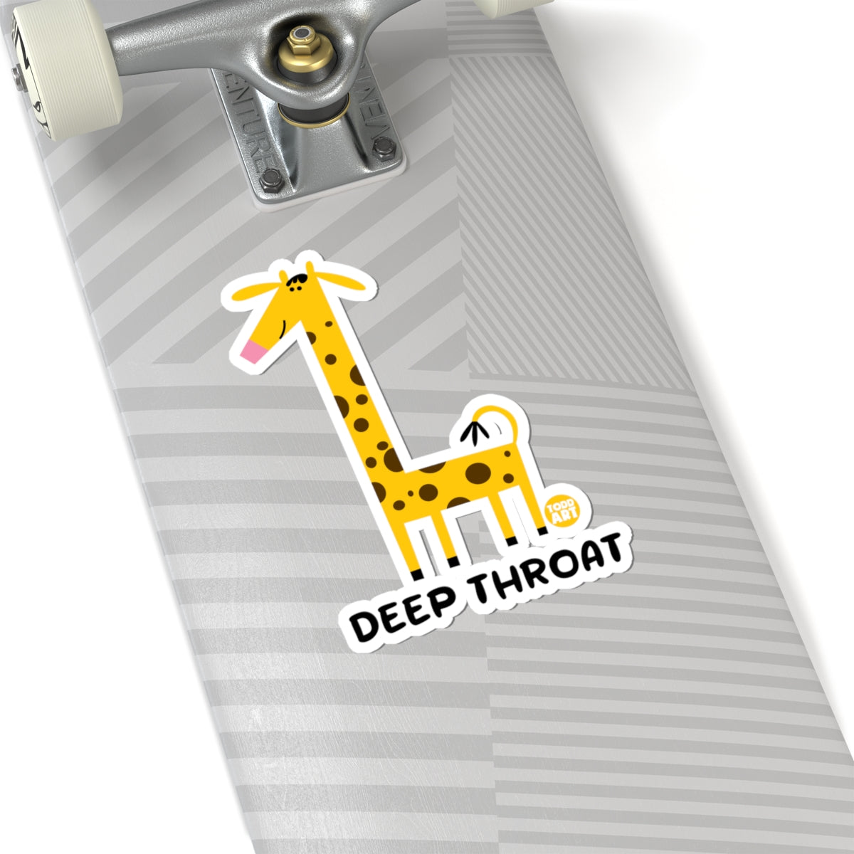 Giraffe HarmonyTodd Art Sticker