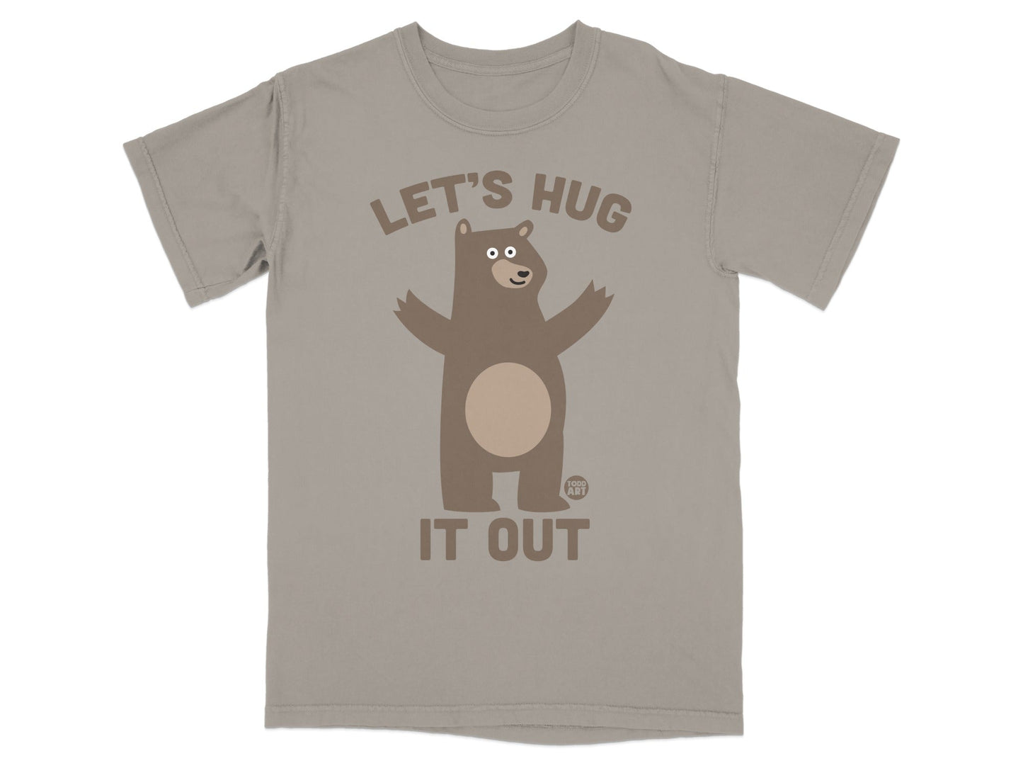 Let's Hug It Out Bear Graphic T-shirt