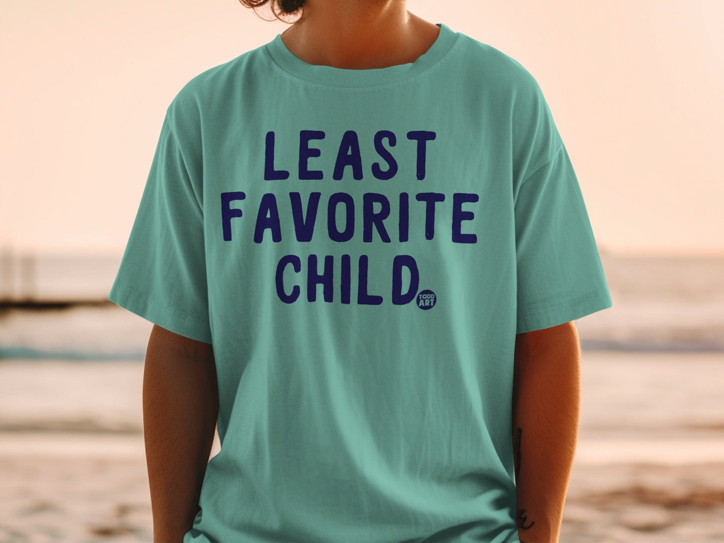 Least Favorite Child Graphic Tee Shirt