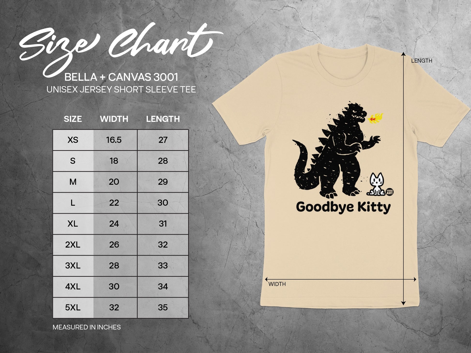 Goodbye Kitty Graphic T-Shirt for Casual Wear