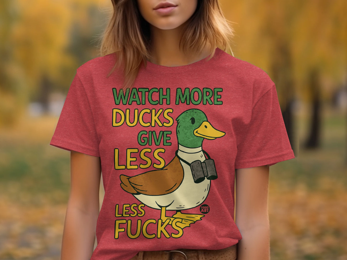Watch More Ducks Give Less Less Fucks T-shirt