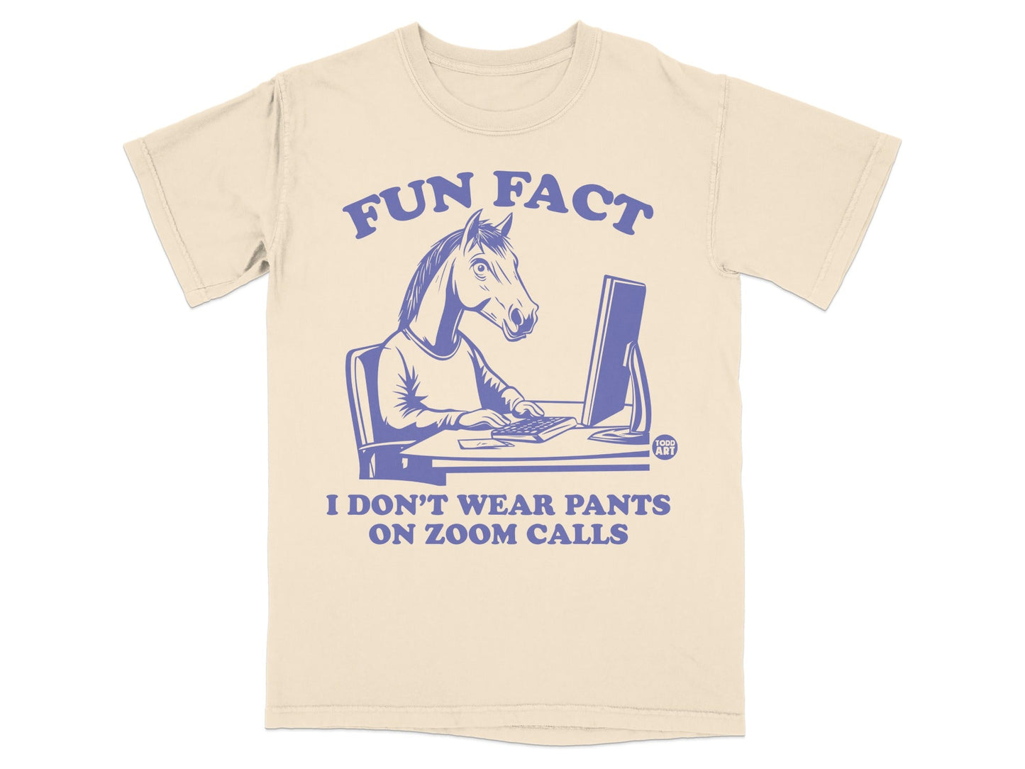 Fun Fact I Don't Wear Pants On Zoom Calls shirt