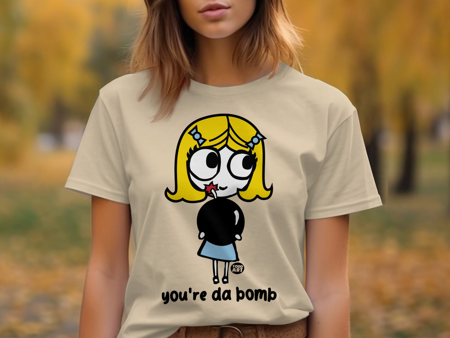 You're Da Bomb Graphic Tee Fun Print Gift