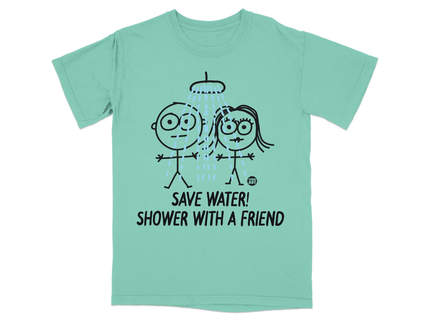 Save Water Shower With A Friend Fun Graphic T-Shirt