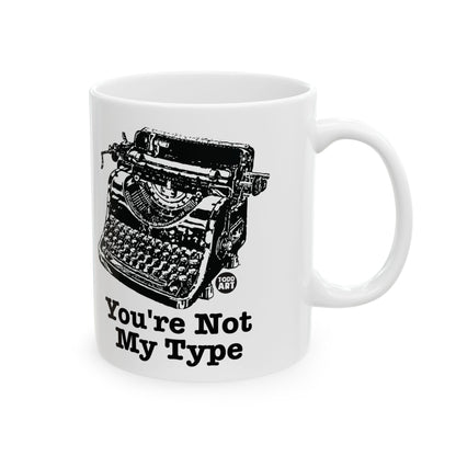 Typewriter Blues Todd Art Mug