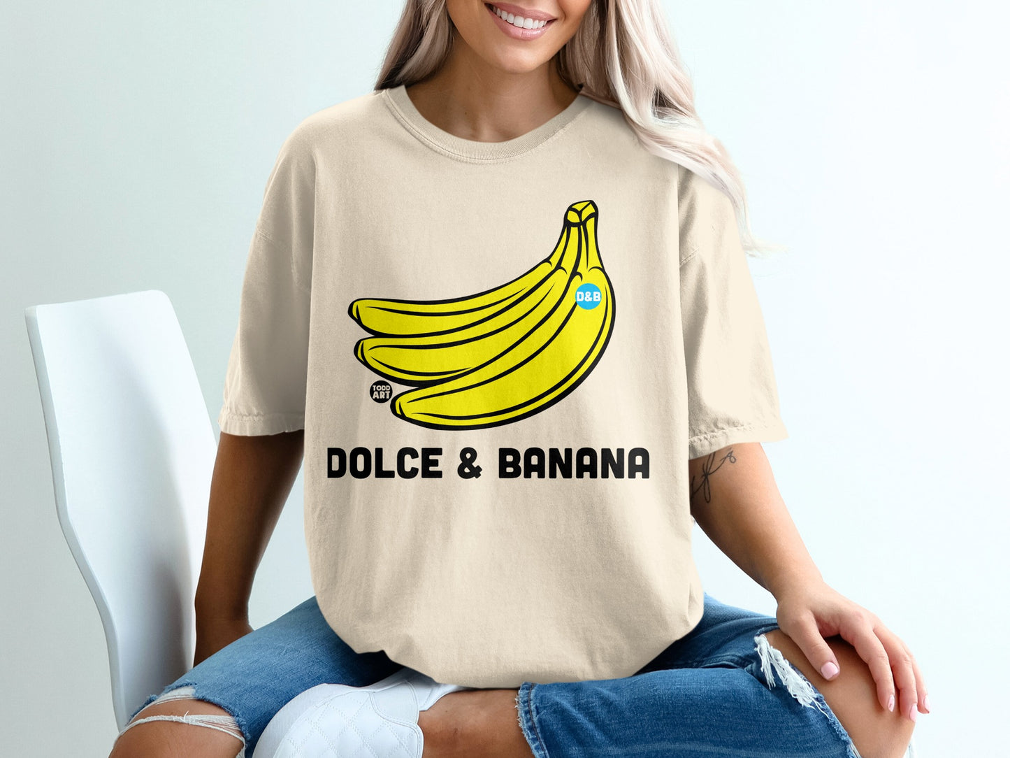 DOLCE & BANANA D&B Todd Art Banana Bunch Graphic product type
