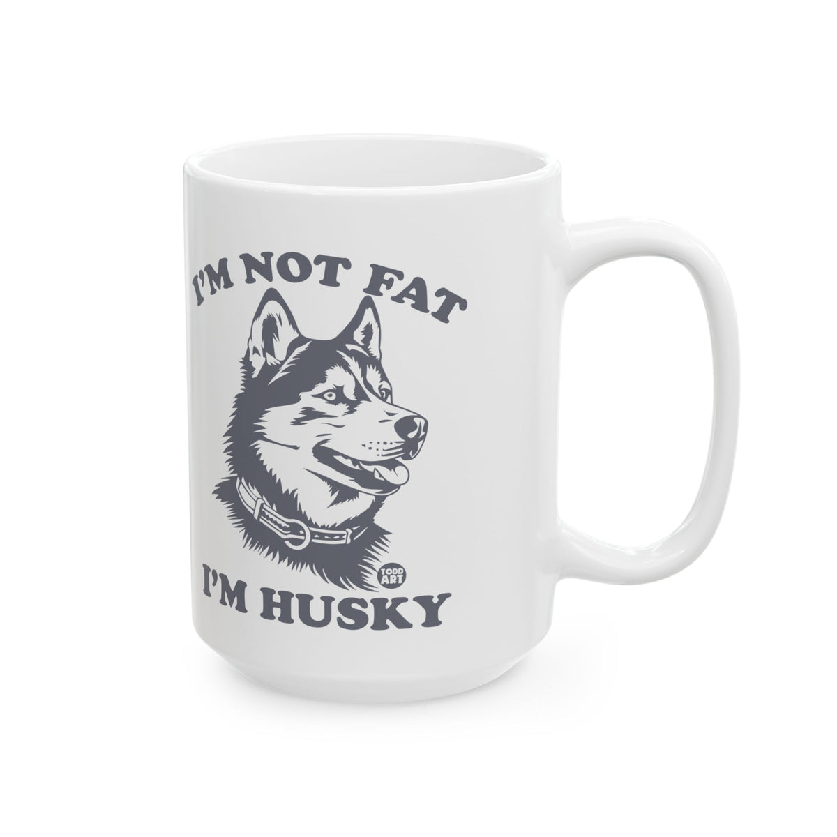 Husky Pride Todd Art Mug