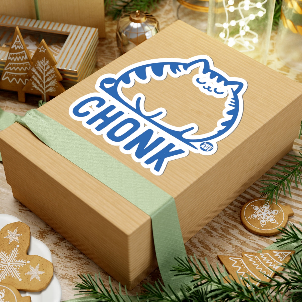 Chonk Todd Art Sticker
