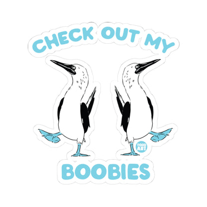 Boobies Todd Art Sticker