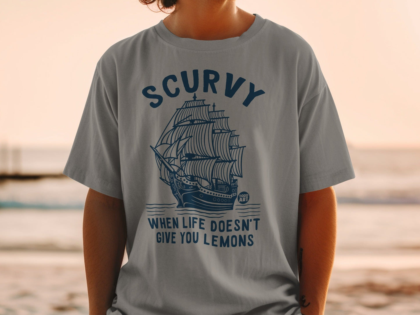 Scurvy When Life Doesn't Give You Lemons T-shirt