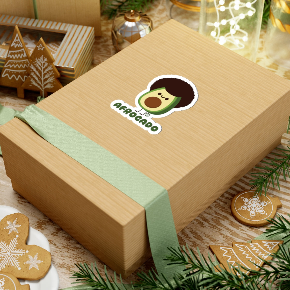 Afrocado Todd Art Sticker