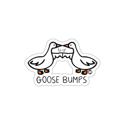 Funny Goose Bumps Sticker for Laughter and Fun