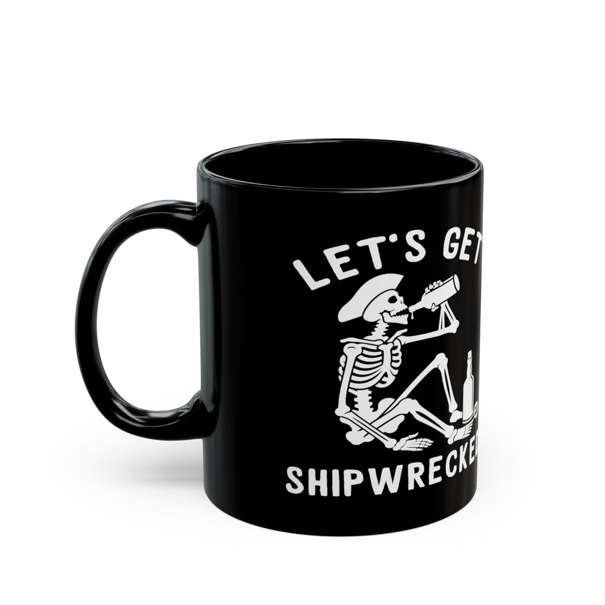 Skeleton Pirate Adventure Todd Art Mug