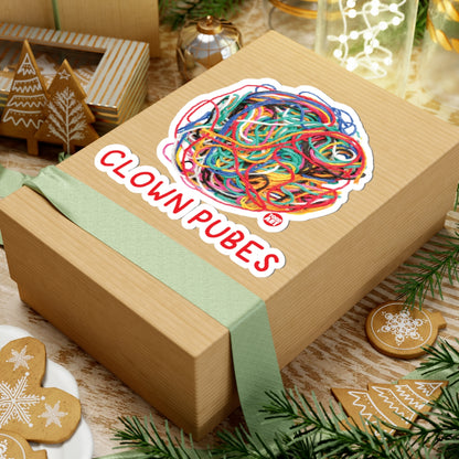 Clown PubesTodd Art Sticker