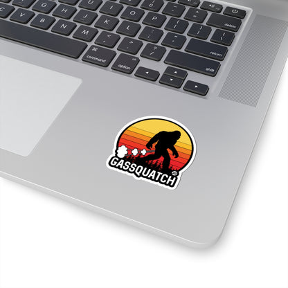 Gasquatch Todd Art Sticker
