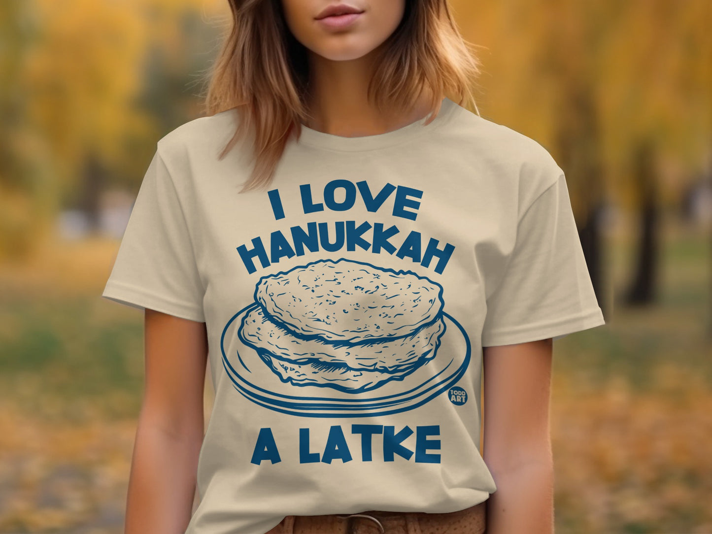 I Love Hanukkah A Latke Graphic T-shirt product