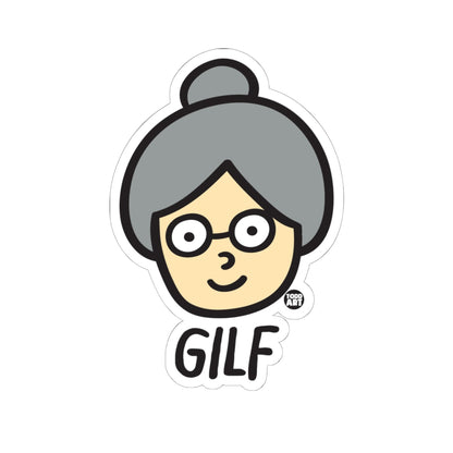 Gilf Todd Art Sticker