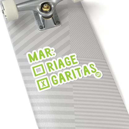 Marriage GuaranteesTodd Art Sticker