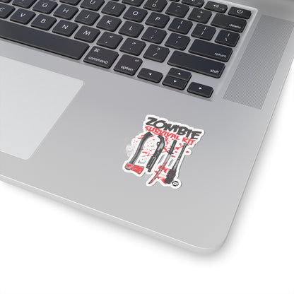 Zombie Survival KitTodd Art Sticker