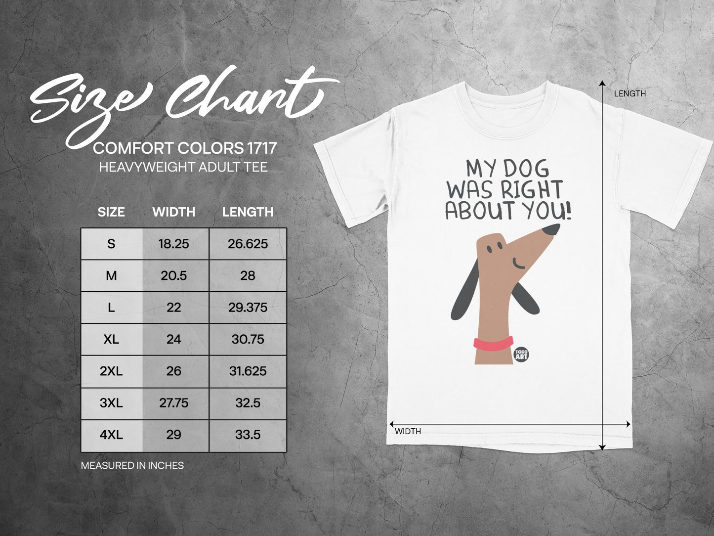 My Dog Was Right About You Graphic Adult Tee Shirt