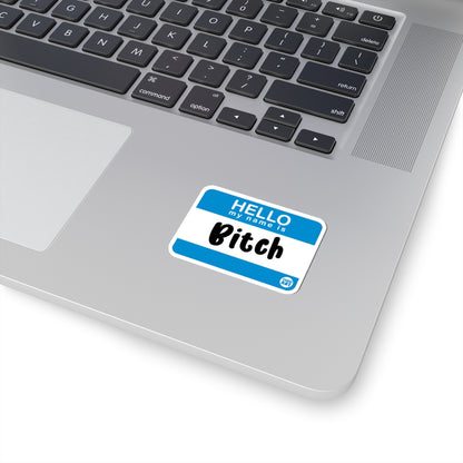 my name is Pitch Todd Art Sticker