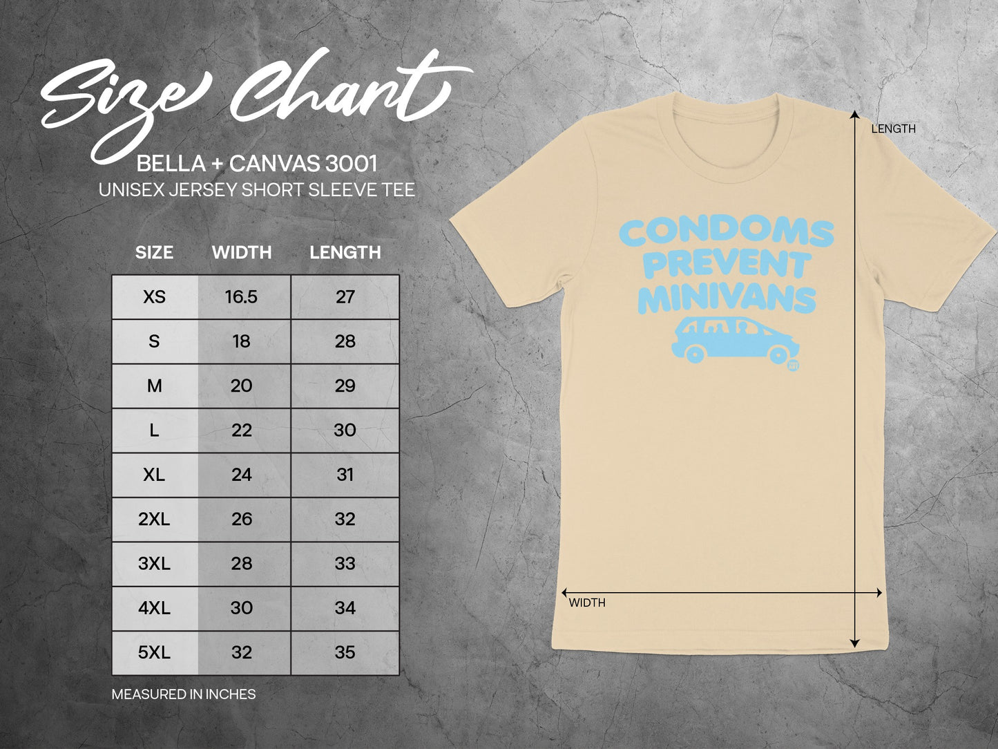 Condoms Prevent Minivans Unisex T-Shirt product