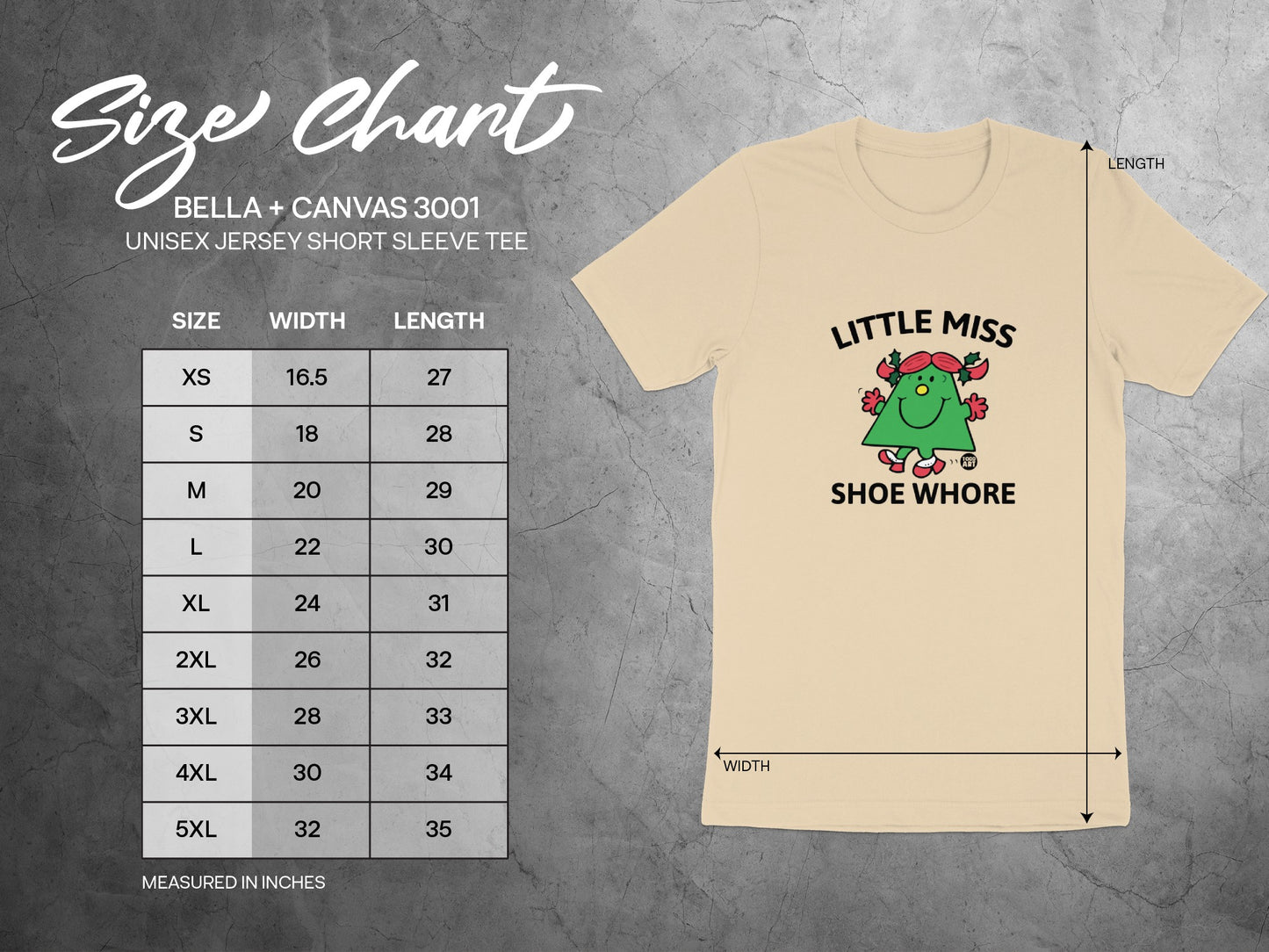Little Miss Shoe Whore Unisex Jersey Short Sleeve Tee