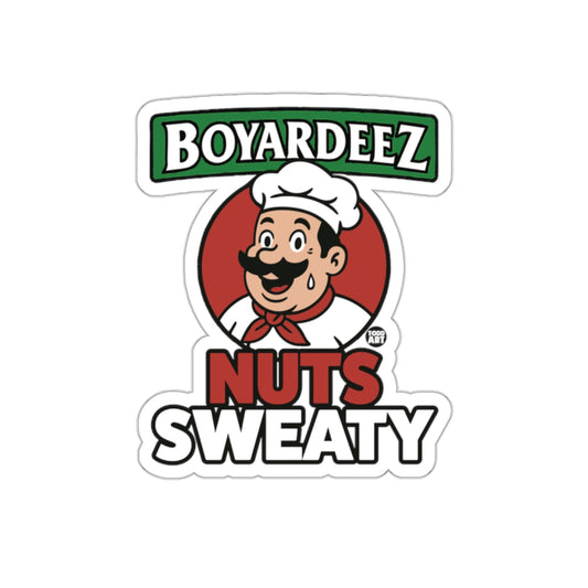 Boyardeez Nuts Sweaty Funny Meme Chef Todd Art sticker