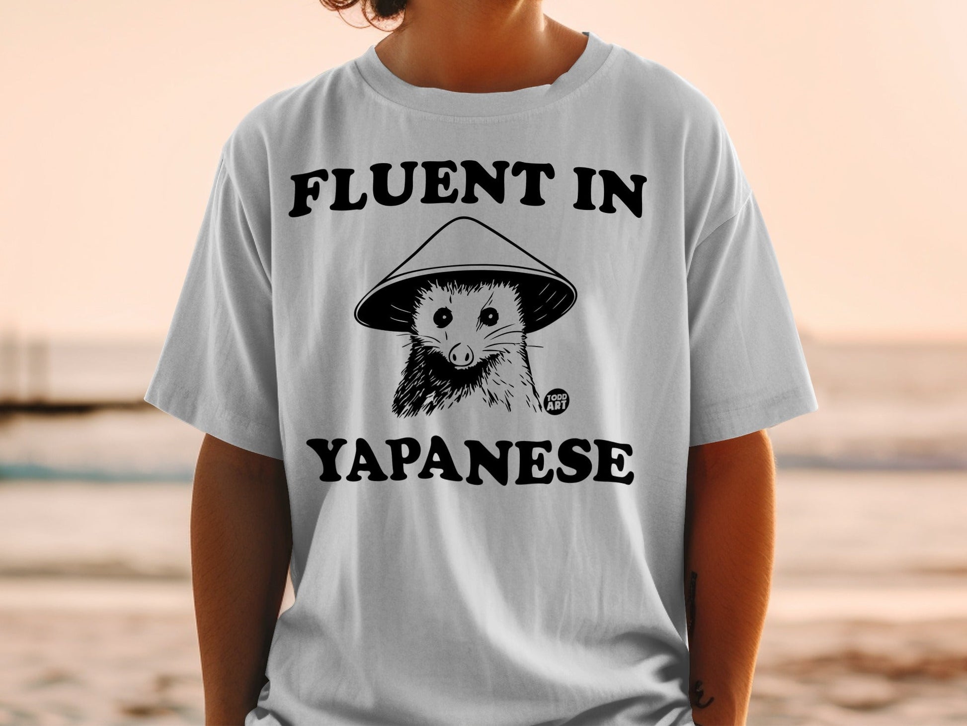 Fluent in Yapanese Funny Graphic T-Shirt