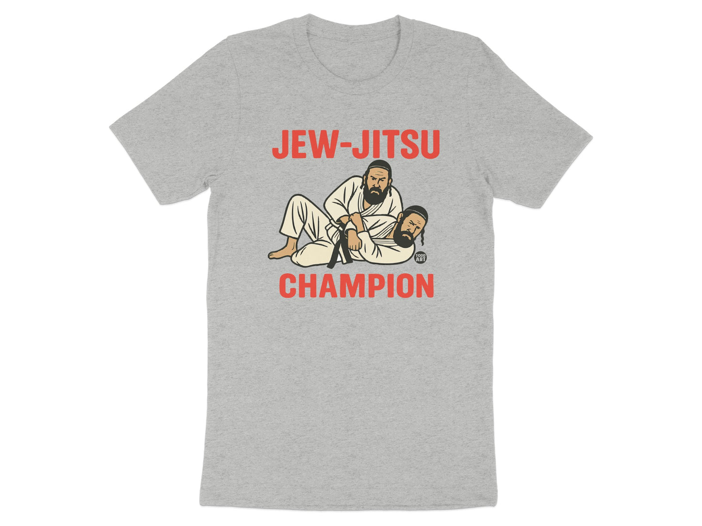 Jew-Jitsu Champion Graphic T-Shirt Product