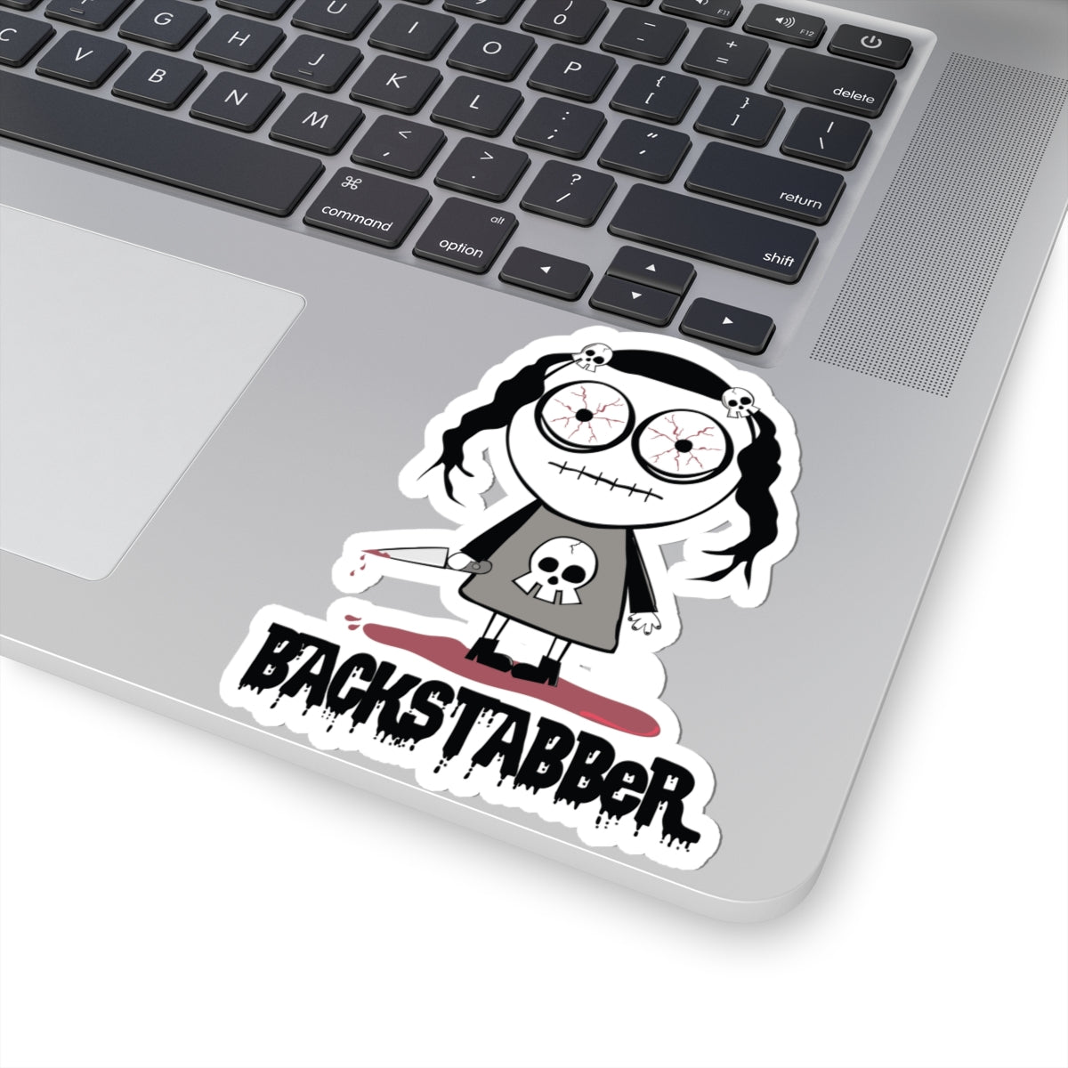 Backstabber Todd Art Sticker