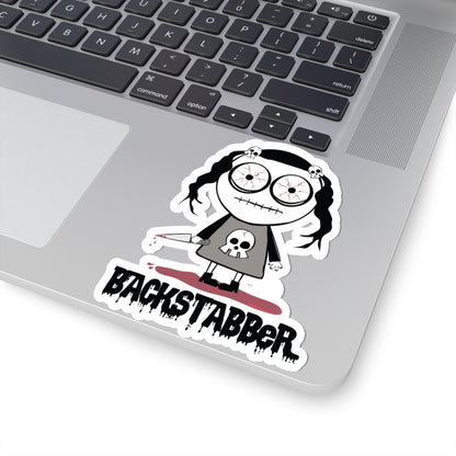 Backstabber Todd Art Sticker