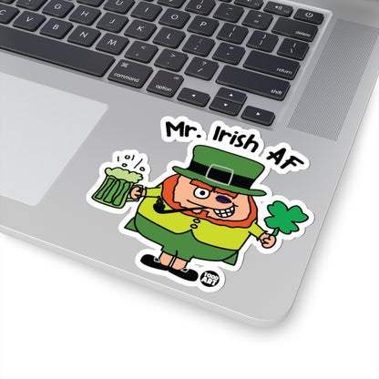 Mr. Irish AF Todd Art Sticker