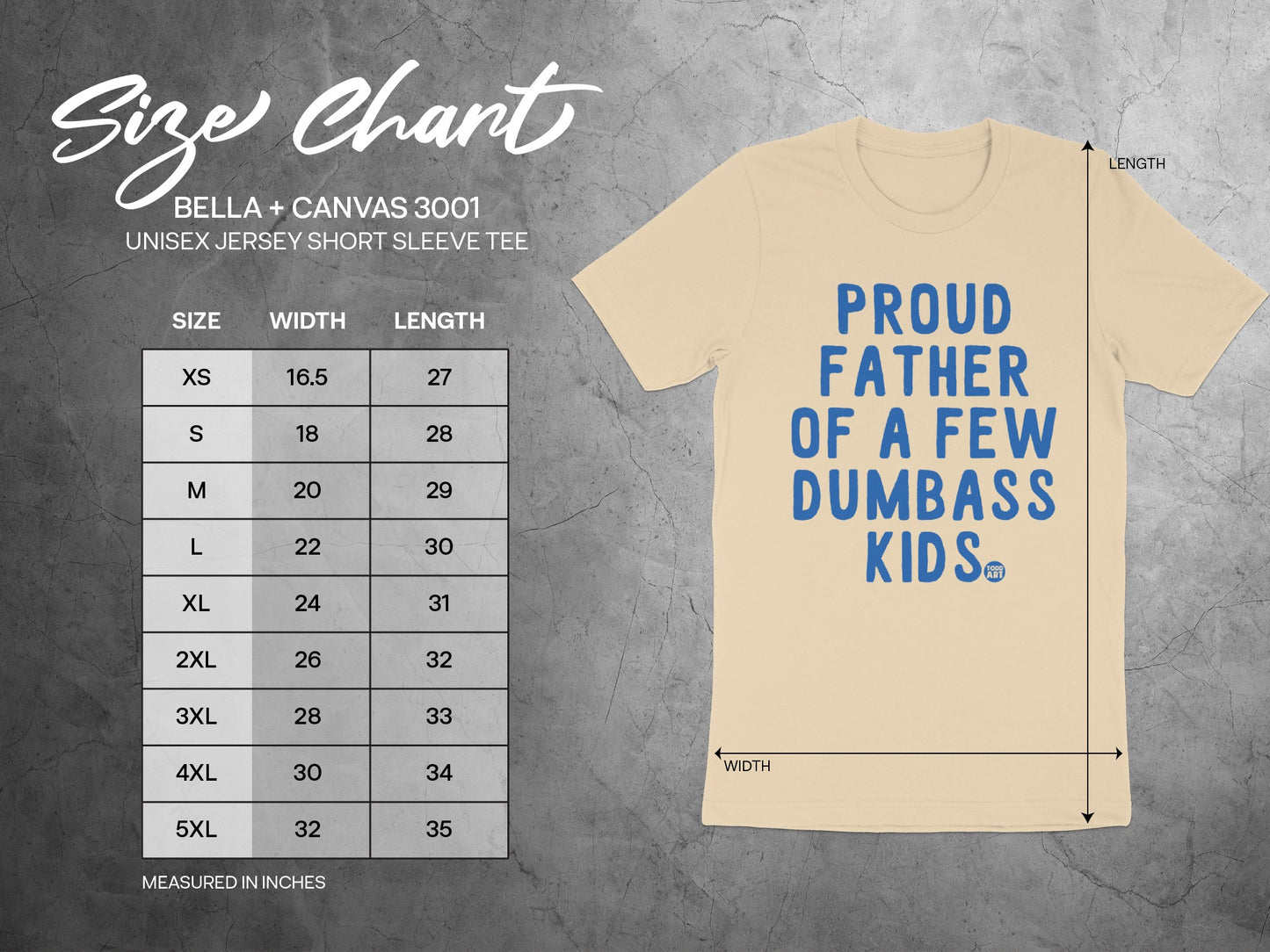 Proud Father of a Few Dumbass Kids T-shirt