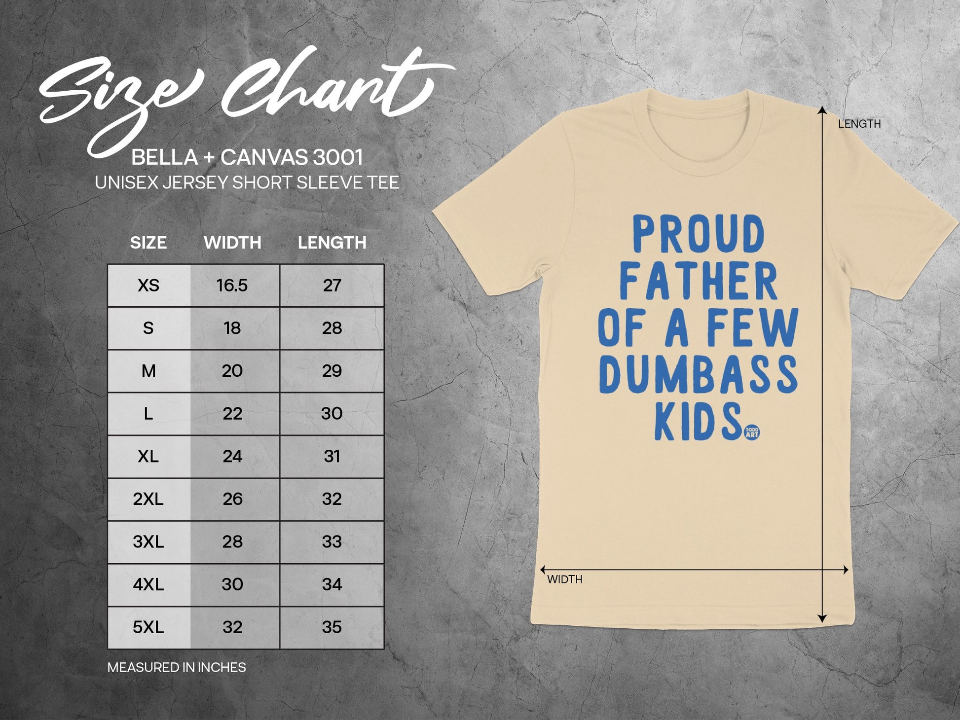 Proud Father of a Few Dumbass Kids T-shirt