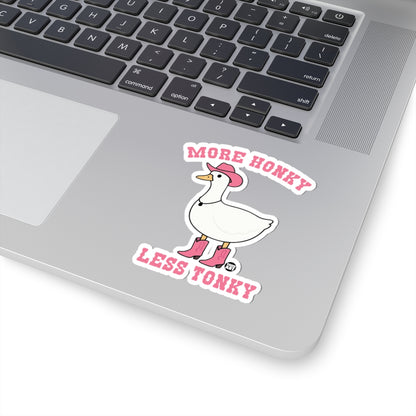 Honky Tonk DuckTodd Art Sticker