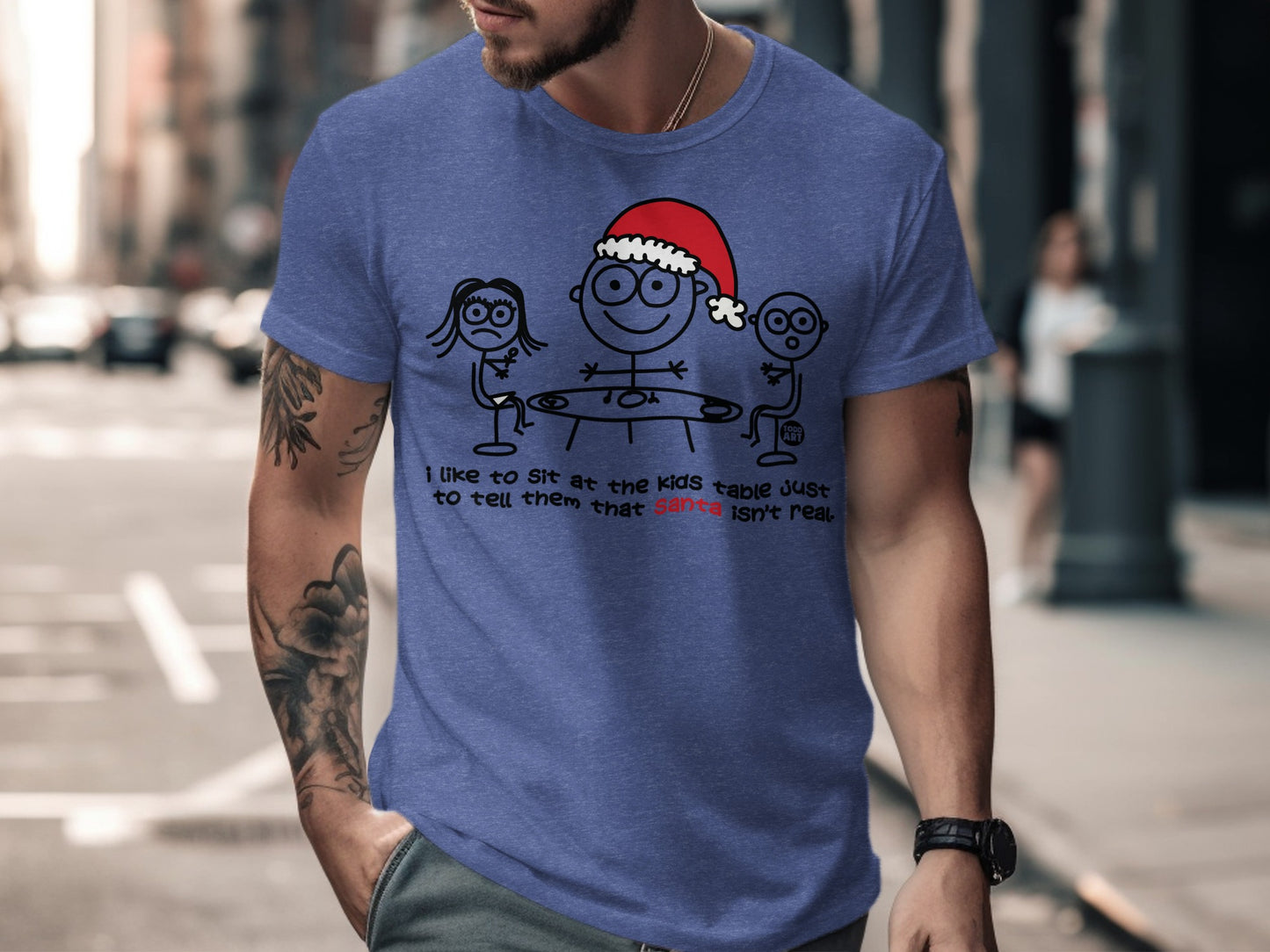 Funny Christmas Santa Shirt With Humorous Family Design