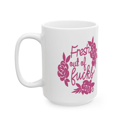Floral Fancy Todd Art Mug