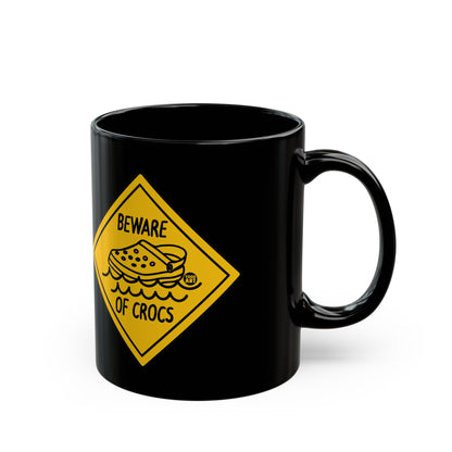 Beware of Crocs Todd Art Mug