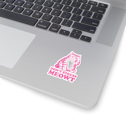 Chill CatTodd Art Sticker