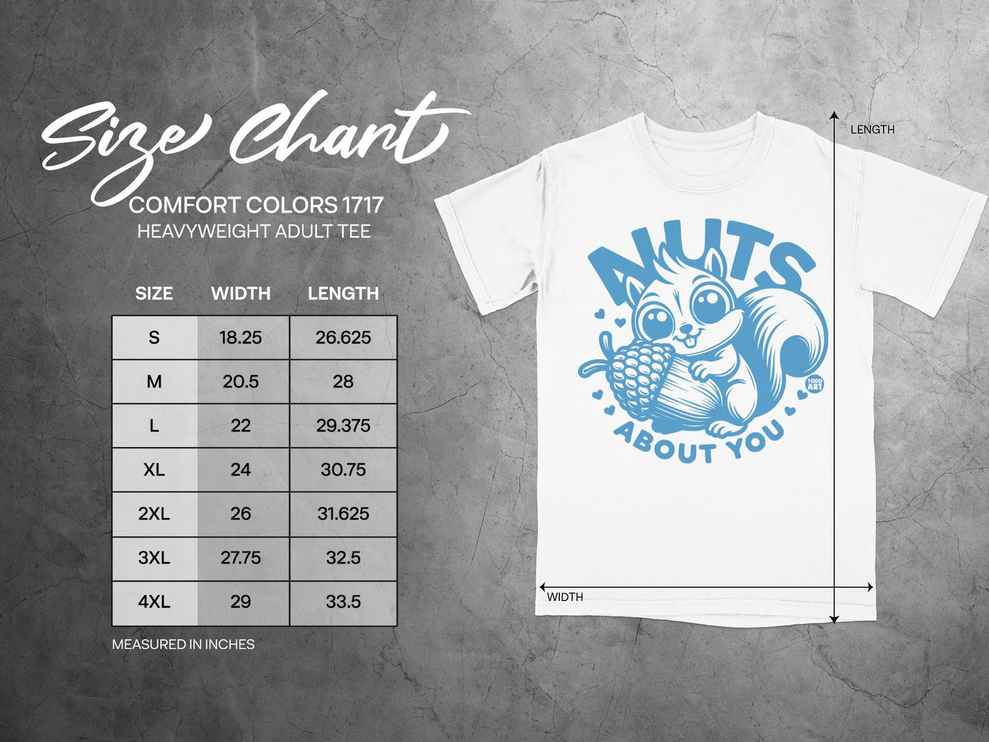 Nuts About You Squirrel T-Shirts, Cute Animal Love Tee, Funny Valentine's Day Gift, Adorable Acorn Graphic, Romantic Forest Creature Apparel