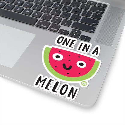 Melon FaceTodd Art Sticker