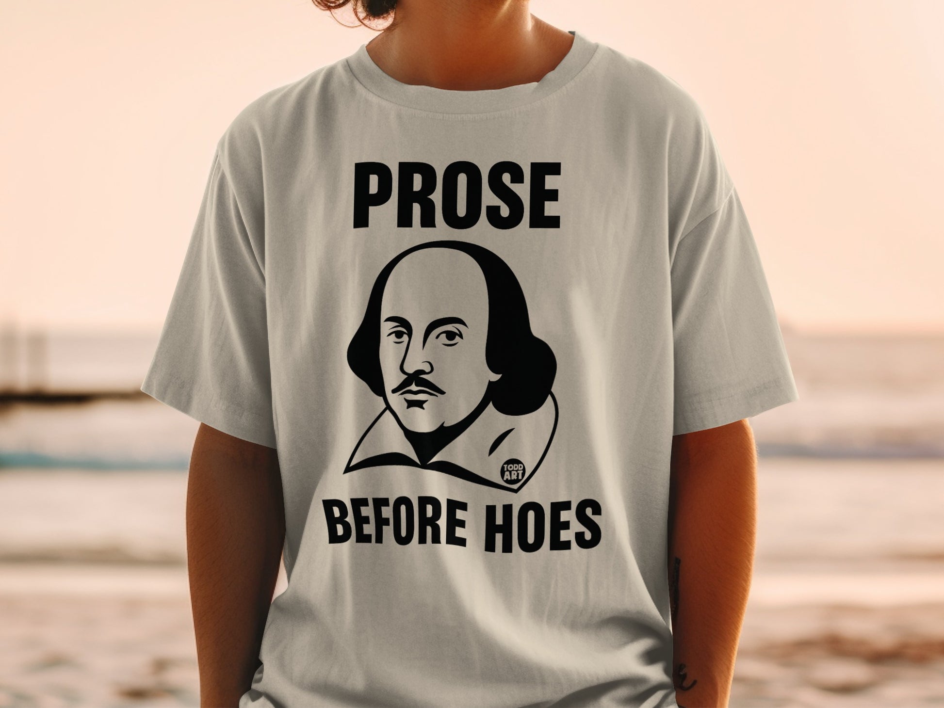 Prose Before Hoes Shakespeare Quote Design product type