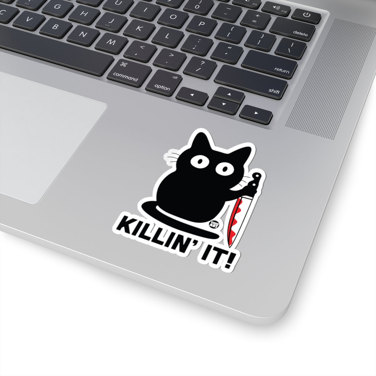 Deadly CuteTodd Art Sticker