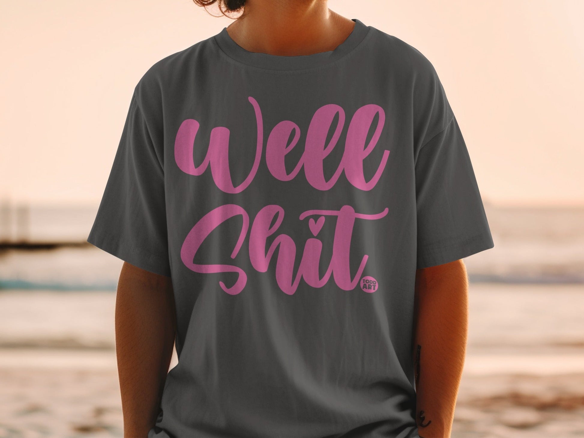 Well Shit Graphic Printed Casual Shirt for Everyday Wear
