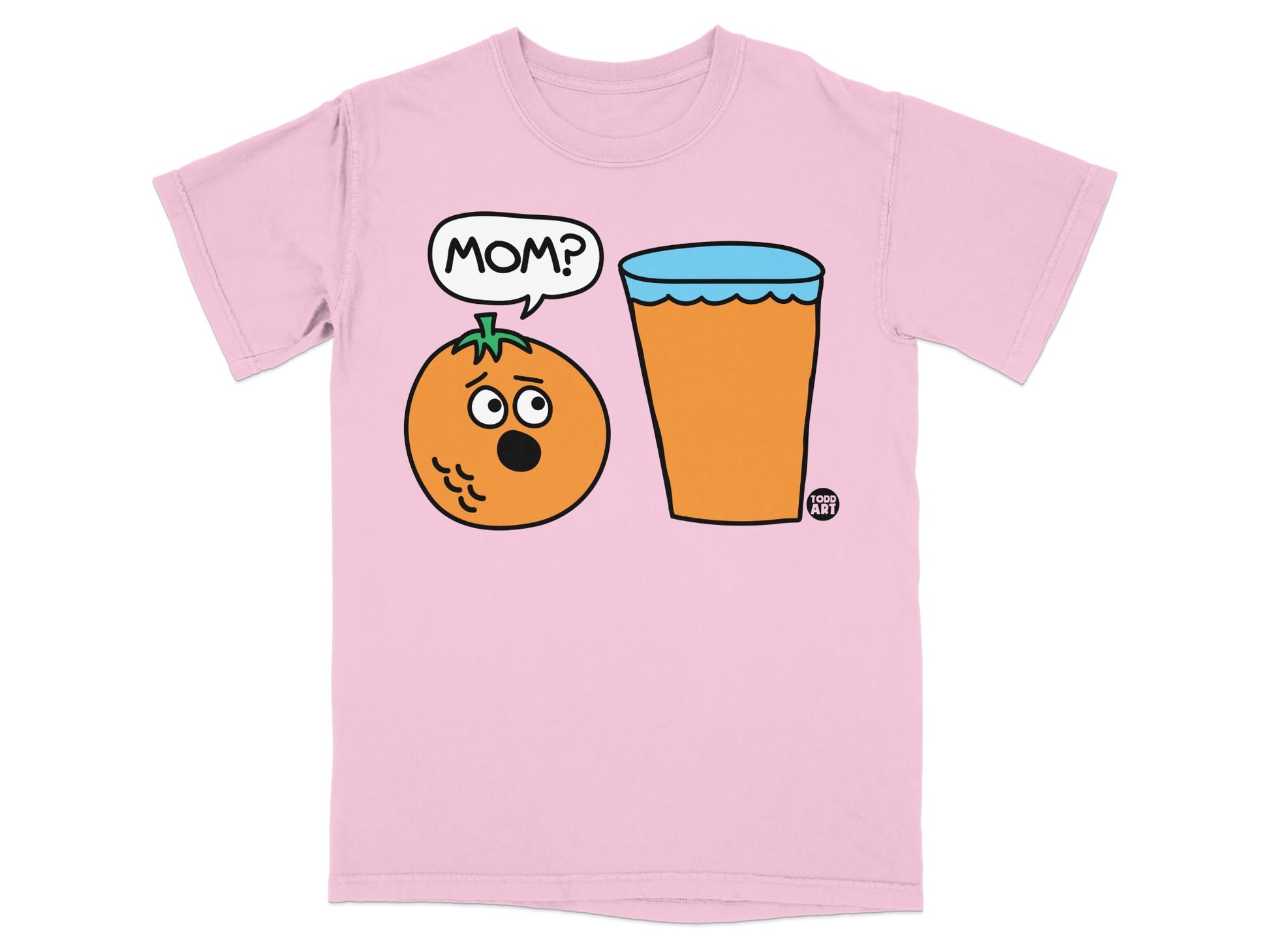 Funny Orange Juice MOM Cartoon Question Product Type