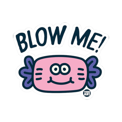 Blowme Todd Art Sticker